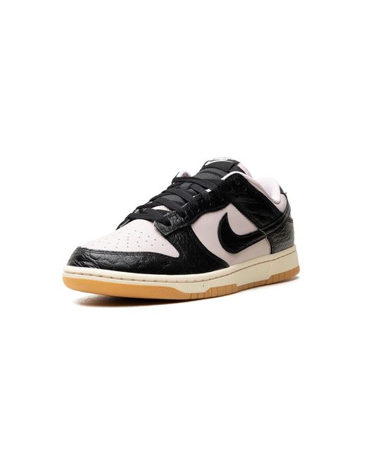 Nike Black Dunk Low Platinum Croc" Hf9191 001" for men