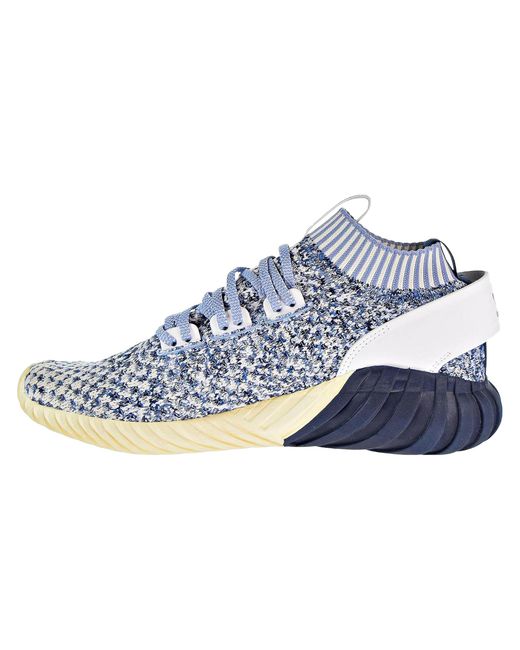 Adidas Blue Tubular Doom Sock Primeknit "Legend Ink" Cq0946" for men