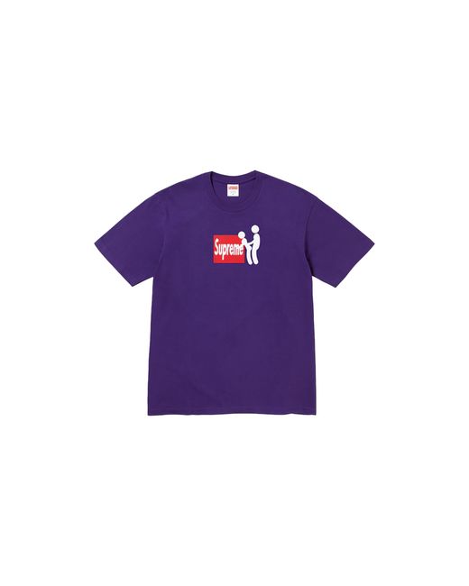 Supreme Purple Stick T-Shirt "Fw25
