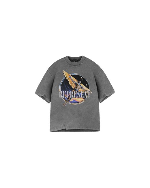 Represent Black Golden Tour Ss T-Shirt "Sun Fade" Mlm100823"
