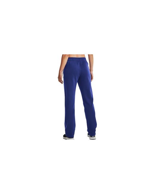 Under Armour Black Hustle Fleece Pants "Royal 1300267 400"