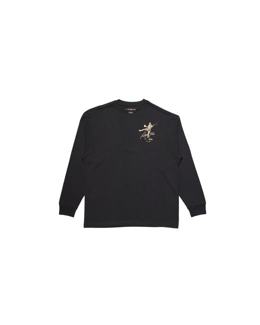 Nike Black Air Flight Heritage 85 Graphic Crewneck "Off Noir for men