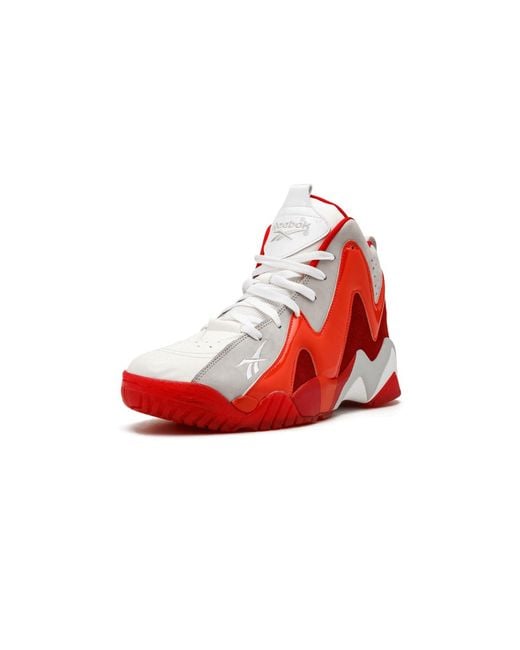 Reebok Red Kamikaze 2 Mid "Ghost Of Christmas Past" V61434" for men