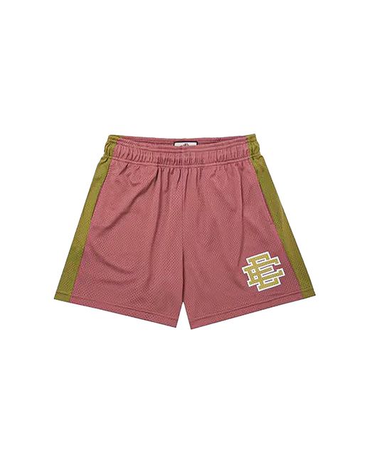 Eric Emanuel Red Ee Basic Shorts "Deco Rose Moss" Ee175" for men