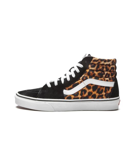 Vans Black Sk8-Hi "Leopard" Vn0A4U3C316" for men