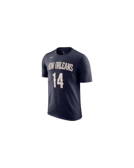 Nike Black Nba Pelicans 'Ingram 14' T-Shirt Dr6388 423" for men