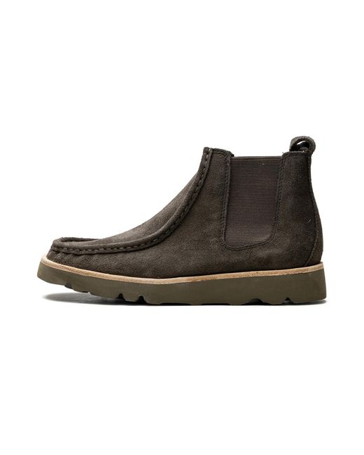 Clarks Black Walla Chelsea "Mole Suede" 26179327"