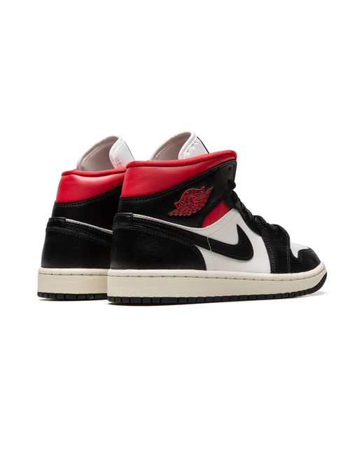 Nike Black Air 1 Mid Gym Sail" Bq6472 061"