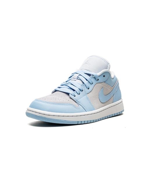 Nike Blue 1 Low "Football Aluminum" Dc0774 050"