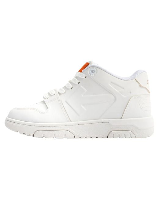 Off-White c/o Virgil Abloh Black Out Of Office Molded Sneakers M189S6M001 0120" for men