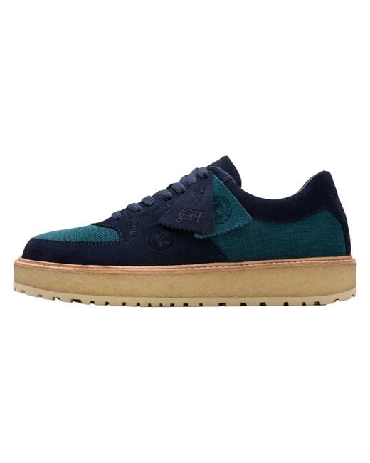 Clarks Blue Ronnie Fieg Sandford 2 "Carbon Stargazer" 26181147" for men