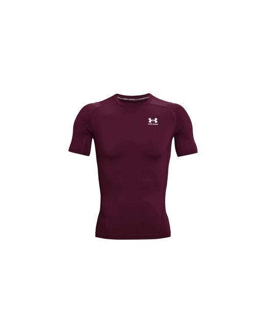 Under Armour Purple Heatgear Compression Short Sleeve 1361518 609" for men
