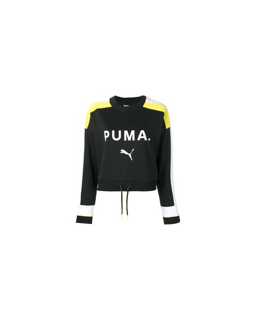 PUMA Black Chase Sweater "Cotton" 578009 01"