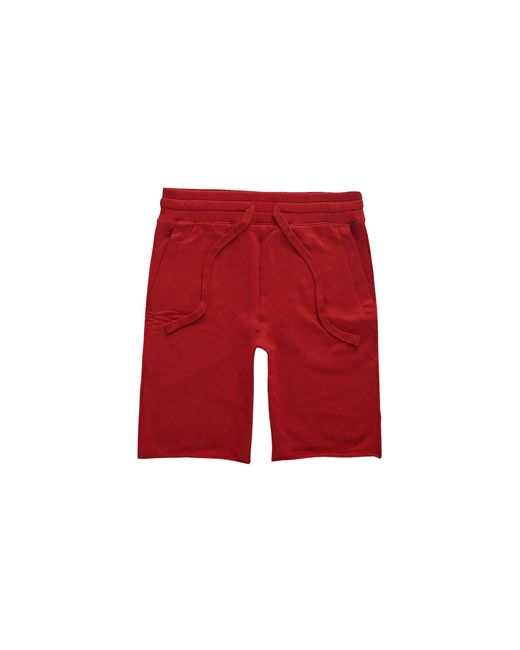 Nike Red Craig Palma French Terry Fleece Shorts 8350S" for men