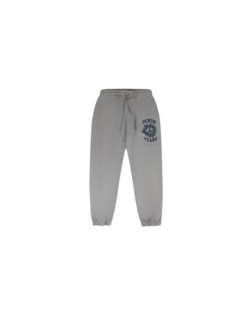 DENIM TEARS Black Denim University Sweatpants Dt793" for men