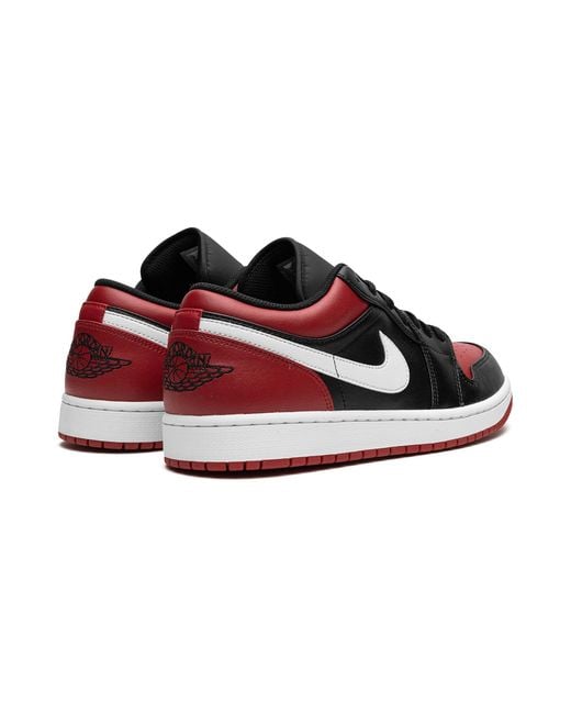 Nike Black 1 Low "Alternate Bred Toe" 553558 066" for men