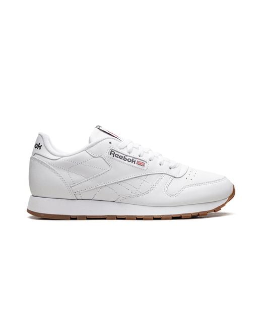 Reebok White Classic Leather 49797" for men