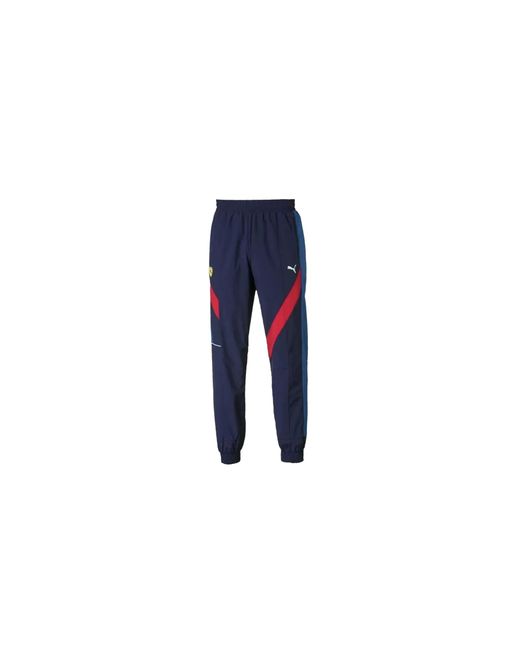 PUMA Black Sf Ferrari Street Woven Pants 595551 06" for men