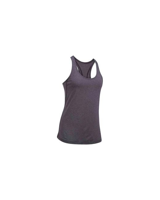 Under Armour Black Skyward Tank Top "Imperial Imperial/ Twilight" 1289389 171"