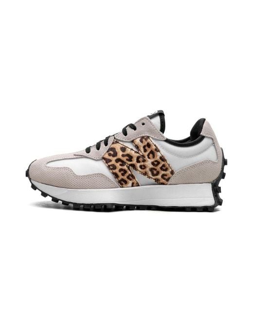 New Balance Black 327 "white Leopard"