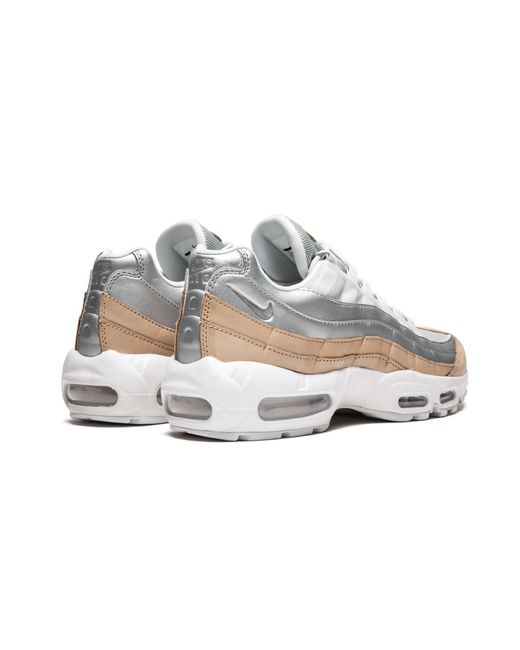 Nike Black Air Max 95 Se Prm Mns "Pure Platinum" Ah8697 002"