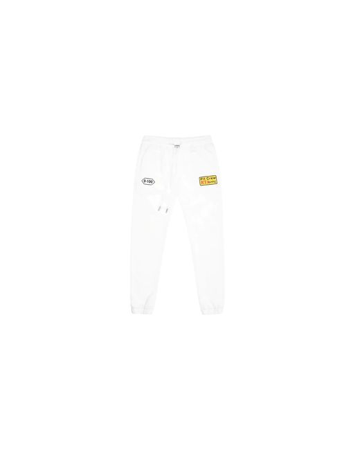 RTA Black Owen Sweatpant Racing Stripe Mf23K622 B1283Wtrcs" for men