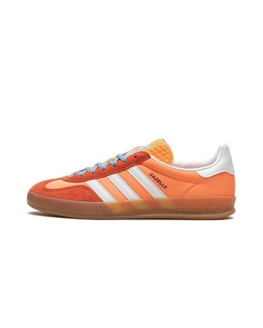 Adidas Multicolor Gazelle Indoor "beam Orange" Shoes