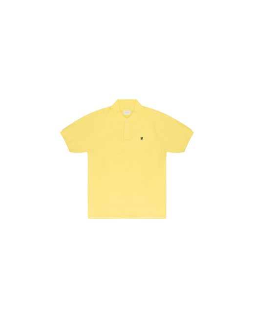 Aimé Leon Dore Black Crest Piqué Polo Shirt Ss23Ct019 Snapdragon" for men