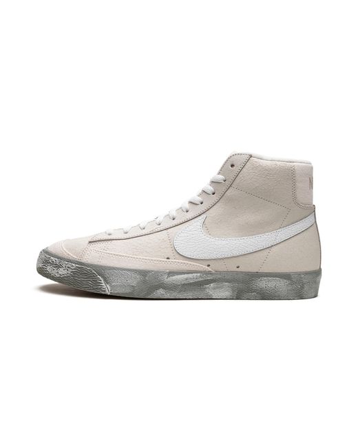 Nike Gray Blazer Mid '77 Emb "Summit" Dv0797 100" for men