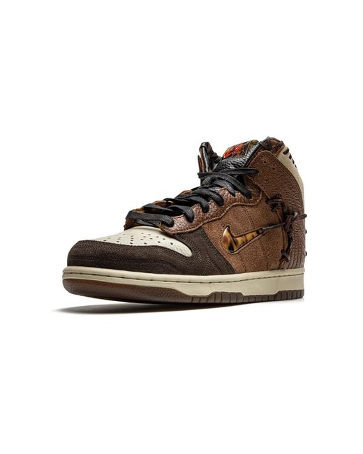 Nike Brown Dunk High "Bodega for men