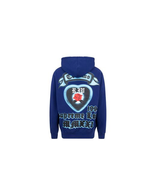 Supreme Blue Love Hoodie "Ss21" Su11206"