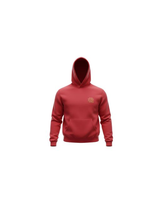 Eric Emanuel Red Ee Hoodie "Light" Ee666" for men