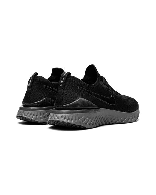 Nike Black Epic React Flyknit 2 Bq8927 001"