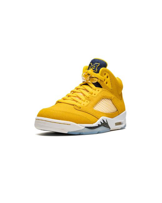 Nike Yellow Air 5 Retro Pe "Michigan" Dj4954 997021" for men