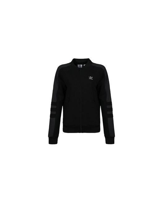 Adidas Black Athletic Track Jacket Dh4194"