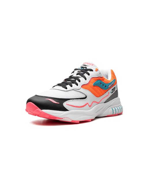 Saucony Black 3D Grid Hurricane S70646 5" for men
