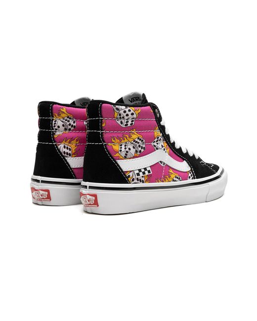 Vans Black Skate Sk8 Hi "Lilac" Vn0A5Fccblm" for men