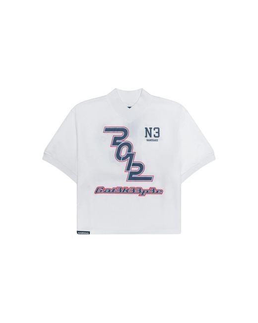 NAMESAKE Black Sporty Gatekeeper T-Shirt "Free" N3Ss26N3Tsg00Bfw" for men