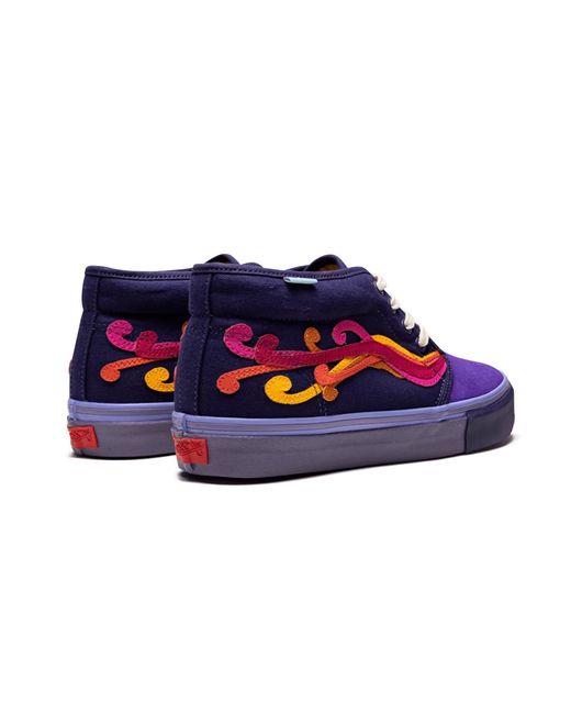 Vans Blue Chukka Lx "Sole Classics" Vn0A3Qoft3I" for men