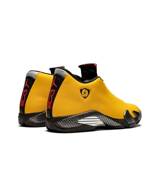 Nike Yellow Air 14 Ferrari" Shoes for men