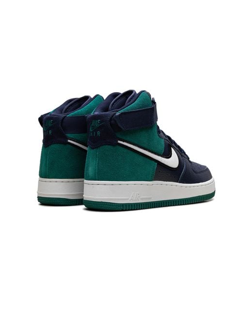 Nike Blue Air Force 1 High '07 Lv8 "Seahawks" Ao2442 400" for men