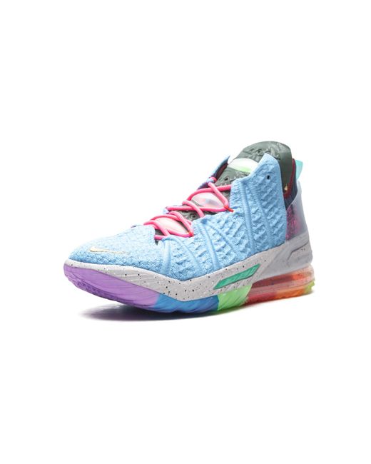 Nike Blue Lebron 18 "Best Of 1-9" Dm2813 400" for men