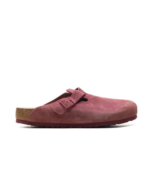 Birkenstock Red Boston Soft Footbed 1020548" for men