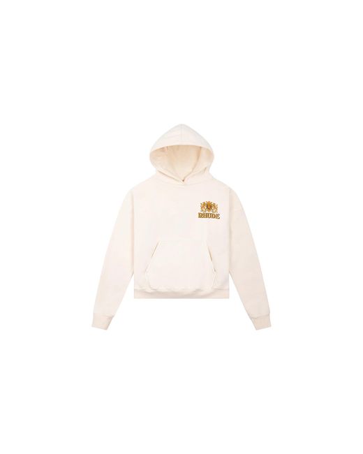 Rhude Black Cresta Cigar Hoodie "Vintage" Rhss24Ho010126110611" for men