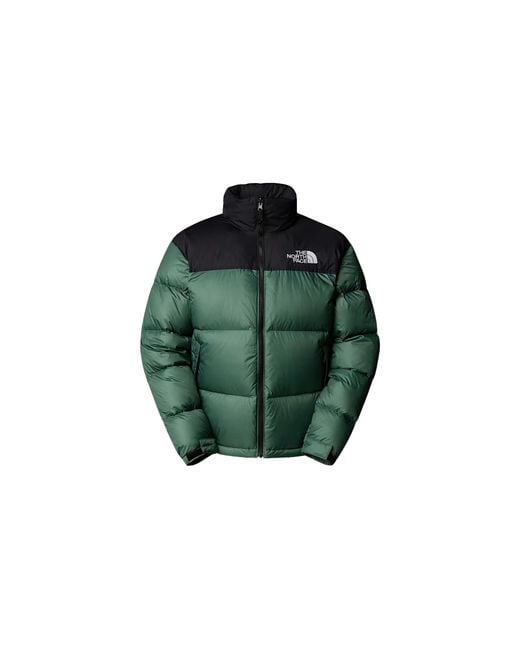 The North Face Green 1996 Retro Nuptse Jacket "Woodland Tnf" Nf0A3C8Ddiw" for men