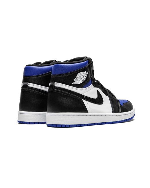 Nike Blue Air 1 Retro High Og "Royal Toe" 555088 041" for men