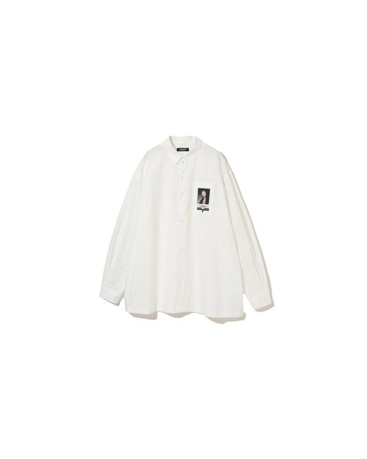 Undercover Black Long Sleeve Shirt With Patch Uc1E4411"