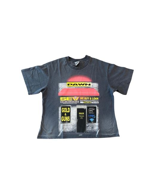 Triple Sevens Black Pawn T-Shirt "Charcoal" Ts7057" for men