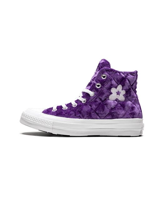 velvet converse shoes