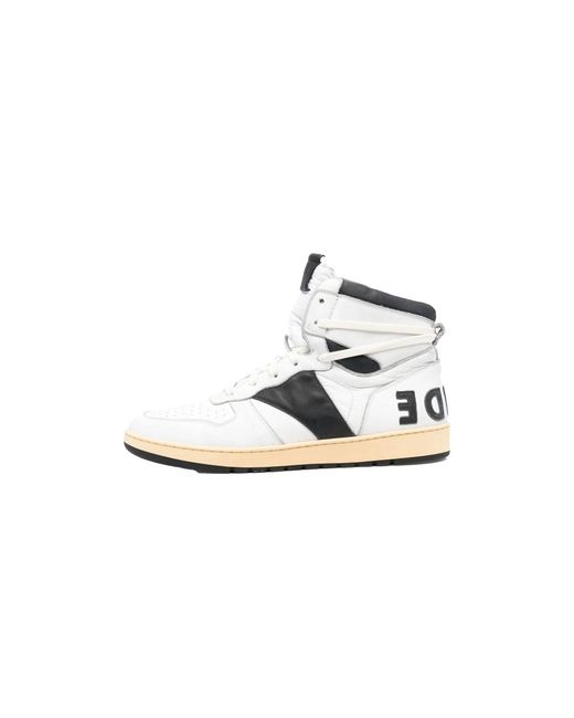 Rhude Black Rhecess Hi Rhss22Fo221781280128" for men